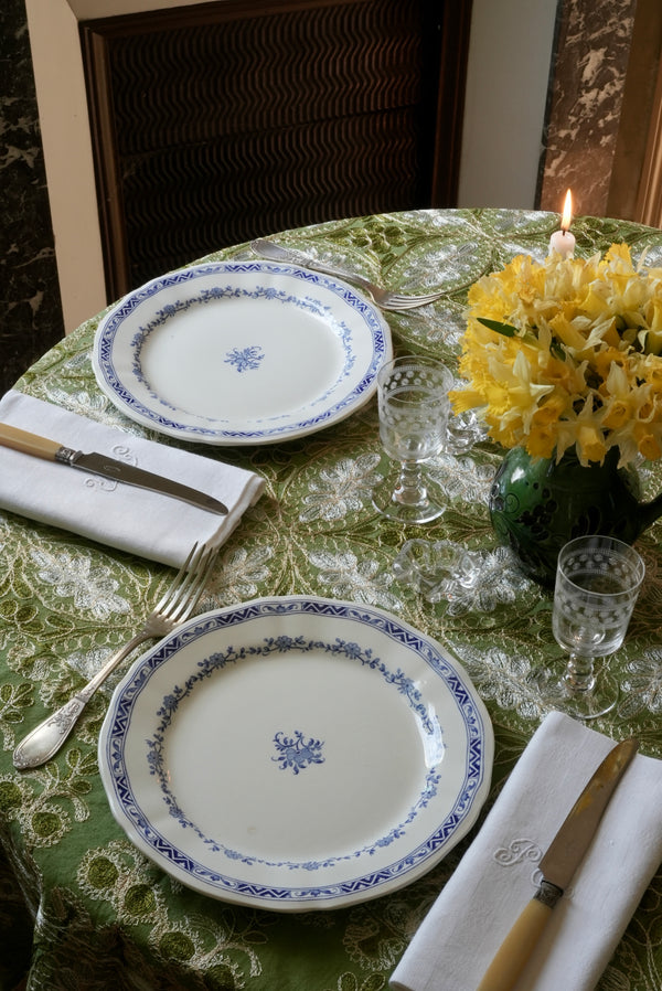 4 assiettes plates de Gien