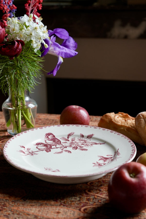Assiette montée Sarreguemines Favori